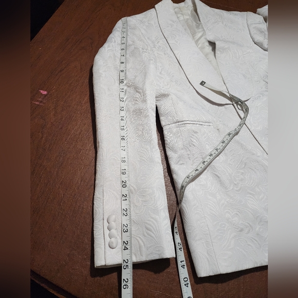 NWOT ... Elegant White Men's Blazer - Picture 6 of 12